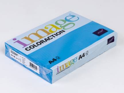 Kopipapir Image Coloraction A4 80g koboltbl&aring; 78 500ark/pk