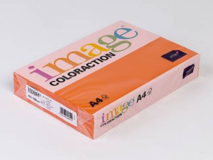 Kopipapir Image Coloraction A4 160g m&oslash;rk orange 48 250ark/pk