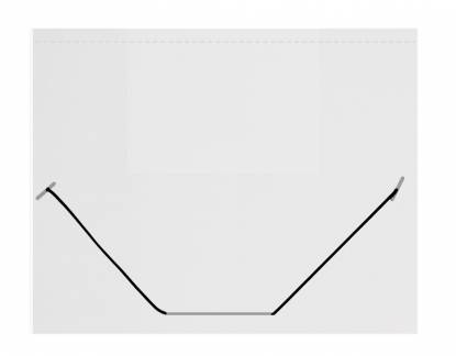 Plastmappe PP bnt/Office transparent A4