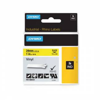 Tape Rhino 24mmx5,5m colour vinyl bl/yel