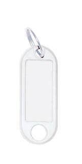 N&oslash;glering m/vedh&aelig;ng Wedo hvid