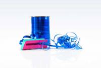 Polyb&aring;ndsplitter m.metalt&aelig;nder Gr&oslash;n/pink