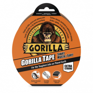 Gorilla Tape sort 32 m x 48 mm