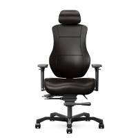 Kontorstol Coreza 24/7, L&aelig;der