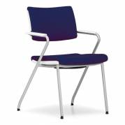 Stol Belite YB026 Blå Krom