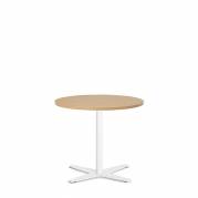 Bord Amy Ø650mm H565mm Bøg laminat Hvidt understel