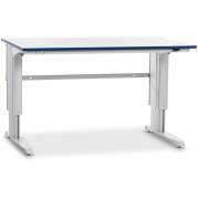 Arbejdsbord 400 1200x800 mm med grå vinyl Arbejdsbordplade