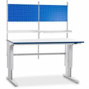 Arbejdsbord 400 komb. 2 EL 1500x800 mm