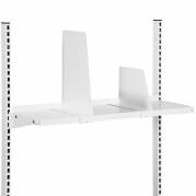 Skilleplade til hylde 200x300 mm