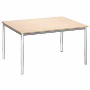Bord Combi 1200x800 mm Birk på krom understel