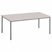 Bord Combi 1600x800 mm Lys grå på alugrå understel