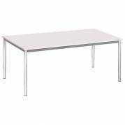 Bord Combi 1600x800 mm Hvid på krom understel