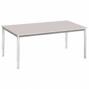Bord Combi 1600x800 mm Lys grå på krom understel