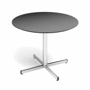 Bord Cruzo Ø1200mm Antracit med alugråt understel