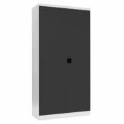 Kontorskab/Opbevaringskab i stål - SMK 1990x1000x435 mm