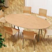Konferencebord Consensus Bøg Laminat 2000x1200mm