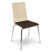 Stol Cafe VII Plus Birk/Brun