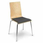 Stol Cafe VII Plus Bøg/Grå