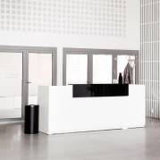 Reception Libra Komplet Fast 2600mm Hvid DPL