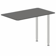 DNA påbygningsbord 1000x600mm antracit bordplade