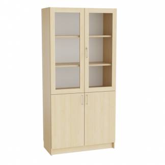 Mora Højskab kombi 2100x1000x470mm birk laminat