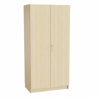 Mora Højskab 2100x1000x600mm birk laminat