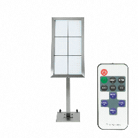 Securit® STAINLESS STEEL LED Informationsdisplay 120 til 6xA4, stål - komplet kit