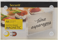 Securit® A8 magnetisk display ramme