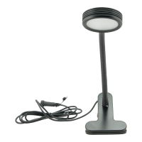 Securit® vejrbestandig LED-lampe i sort