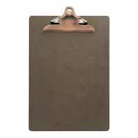 Menukortholder Securit Clipboard 23x34 cm brun