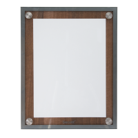 Securit&reg; GLASS STAR Informationsdisplay panel til 1xA4, valn&oslash;d
