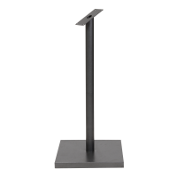 Securit&reg; COATED STEEL Stander s&aelig;t til informationsdisplay: 95 cm stolpe + base, sort