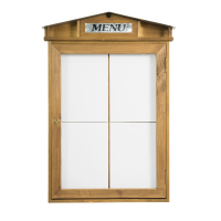 Securit® RUSTIC informationsdisplay