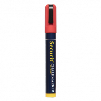 Tuschpen 1 stk Securit medium 2-6 mm Rød