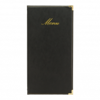 Securit® A45 CLASSIC menuomslag i sort