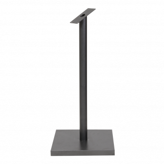 Securit&reg; COATED STEEL Stander s&aelig;t til informationsdisplay: 95 cm stolpe + base, sort