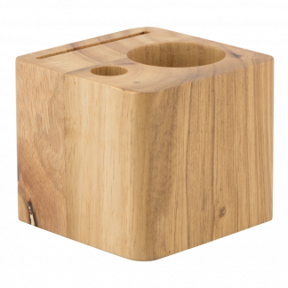 Securit® CUBE til regning i massivt træ i teak