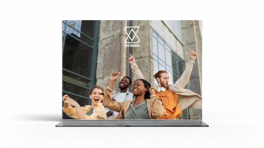 Peleman 15X20 (Liggende format) akryl display med magnetisk lukning