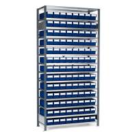 Lagerreol til sm&aring;dele V-06 Nr. 4 dybde 600 mm