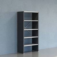 Lagerreol V06 Startsektion 2100x500 mm Lukket / Galv