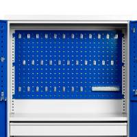 V&aelig;rkt&oslash;jstavle ryg til SMV v&aelig;rkt&oslash;jsskab, RAL5005