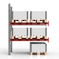 Pallereol F&oslash;lgesektion 2500x1850mm 2x1200 kg