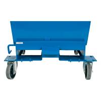 Massivgummi hjuls&aelig;t til tipcontainer