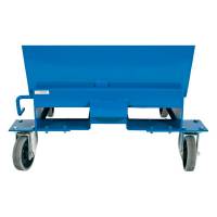 Massivgummi hjuls&aelig;t til tipcontainer