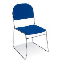 Konferencestol Vesta Bl&aring; / Krom