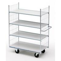 Vogn 4 hylder 1690x650x1790 mm