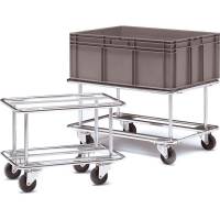 Vogn/Trolley til Eurokasse 460x605x855mm