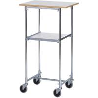 Rullebord, kontor Gr&aring; Laminat 1060x600x430 mm