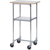 Rullebord, kontor Gr&aring; Laminat 1060x600x430 mm