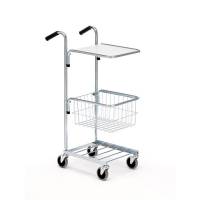 Vogn mini med hylde og kurv 1065x360x650 mm